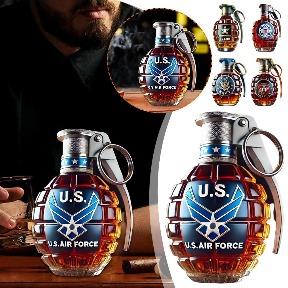 Wine Beer And Spirits - Botella decantadora de whisky con forma