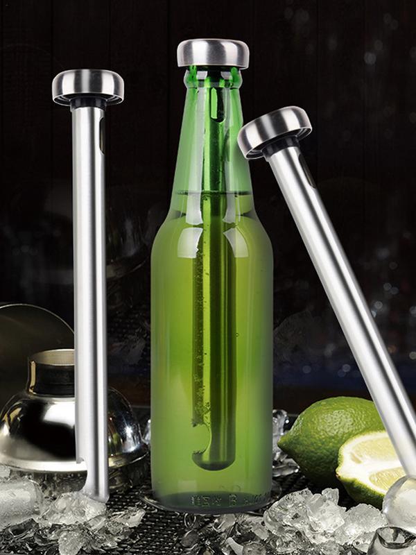 Wine Beer Holder - Palo enfriador de cerveza de acero