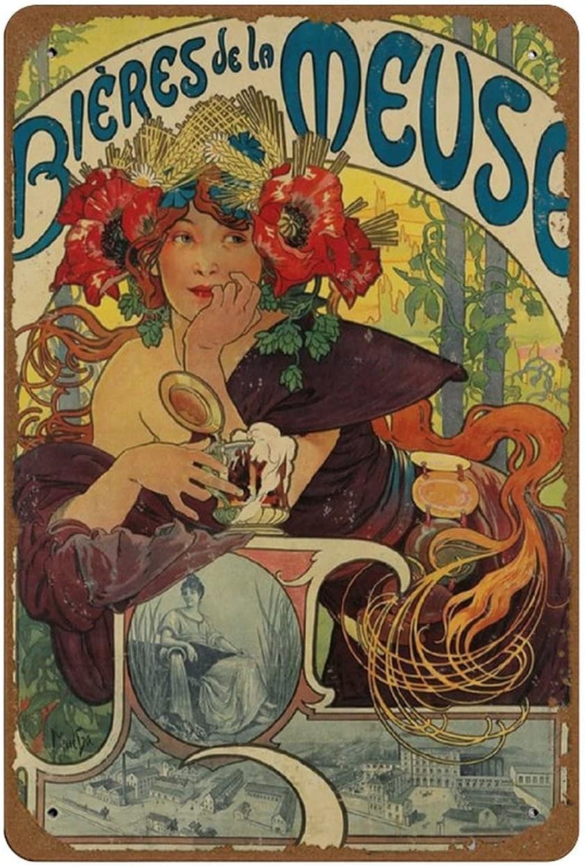 Wine Beer Spirit - Bières De La Meuse Francia 1897