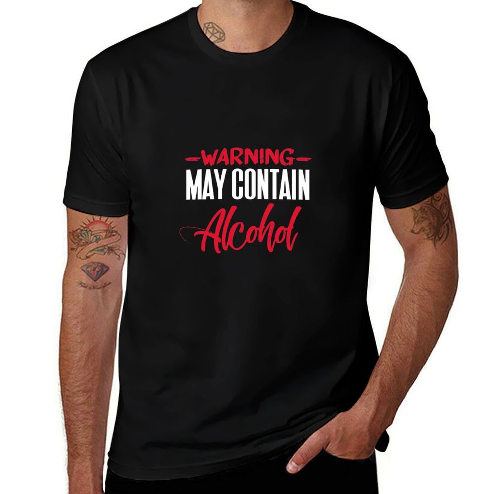 Wine To Beer Alcohol - Advertencia: Puede Contener Alcohol, Cerveza, Vino,