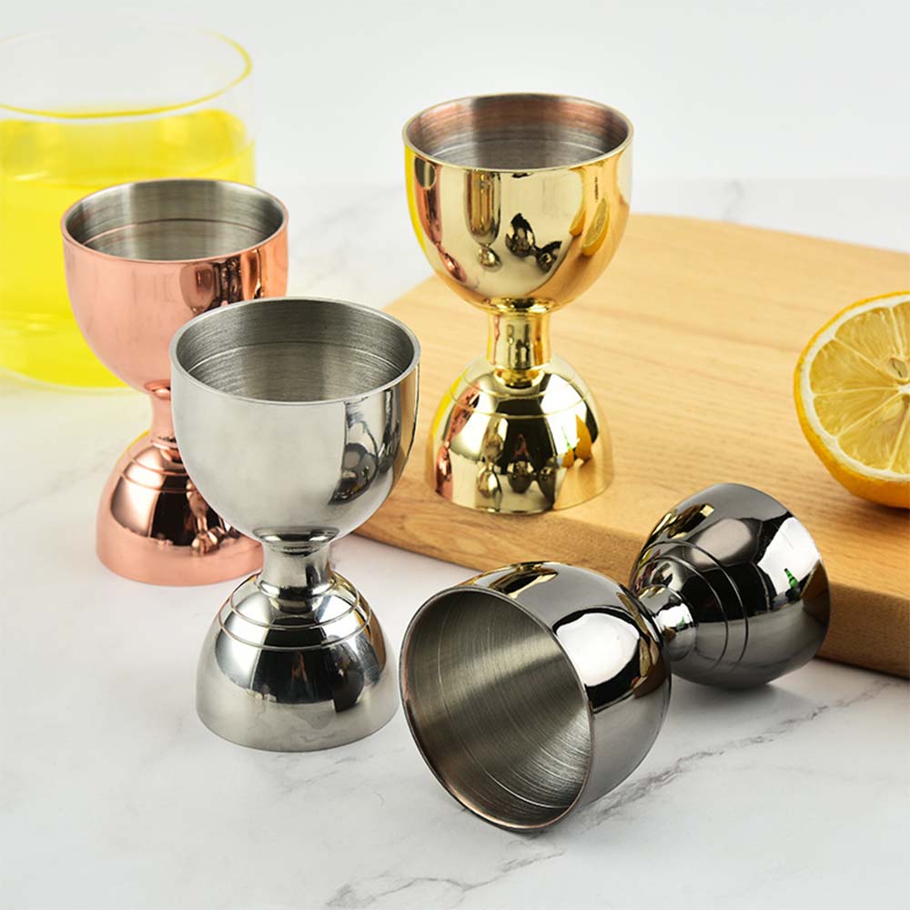 Spirit Measure Jigger - Coctelera de acero inoxidable para bebidas