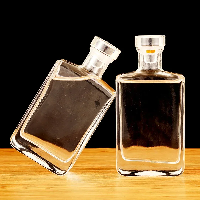 Wine Beer And Spirits - Decantador de whisky de vidrio sin