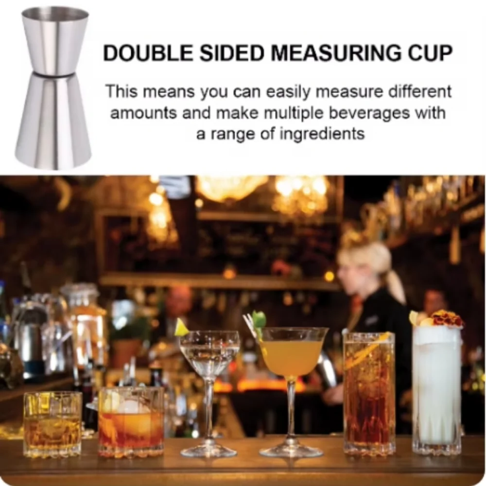 Coctelera de vino de 30/60ml,  - Spirit Measure Jigger reseña y precio