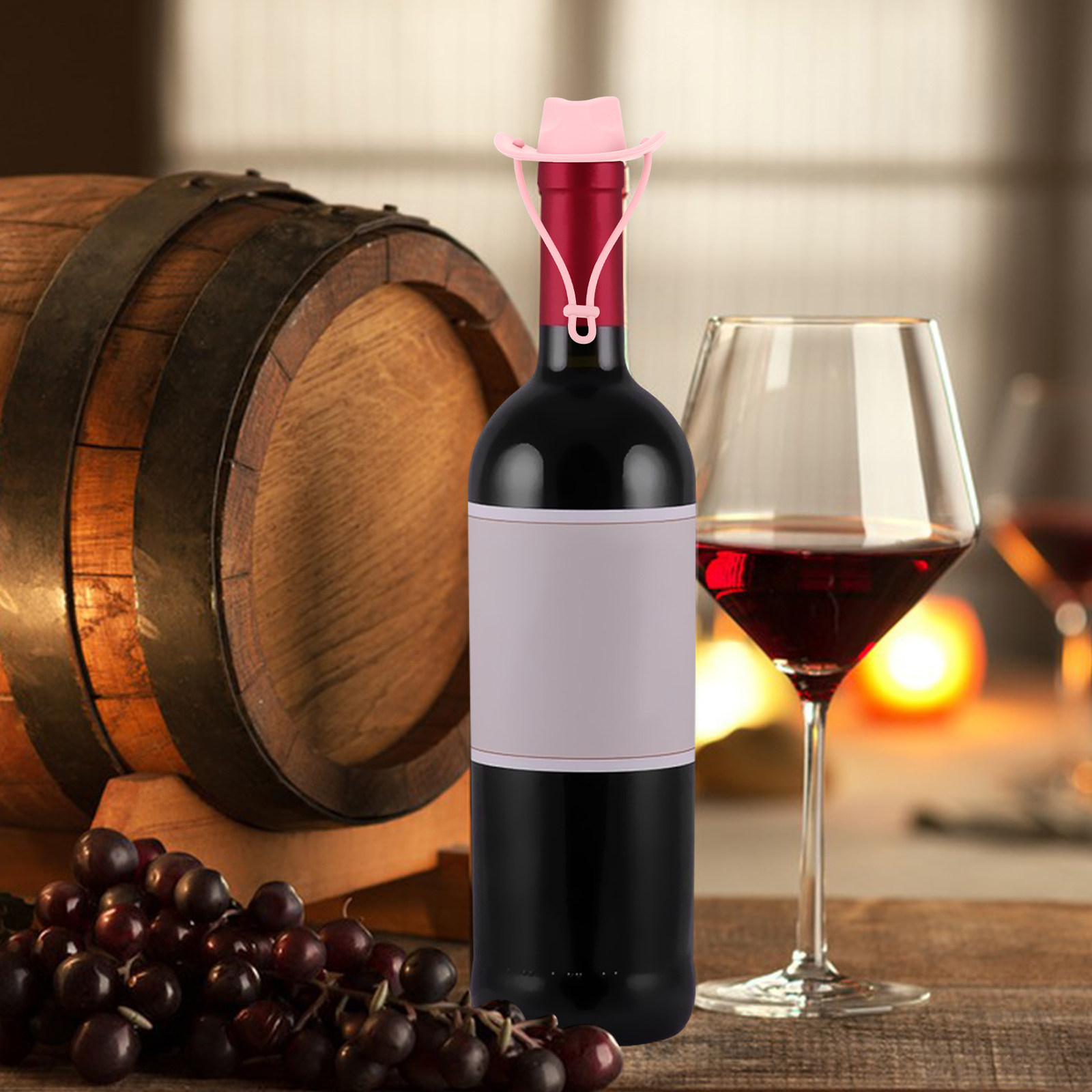 Tapón de Botella de Silicona c - Wine Beer Hat reseña y precio