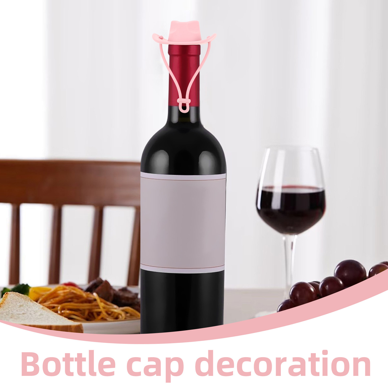 Tapón de Botella de Silicona c - Wine Beer Hat reseña y precio