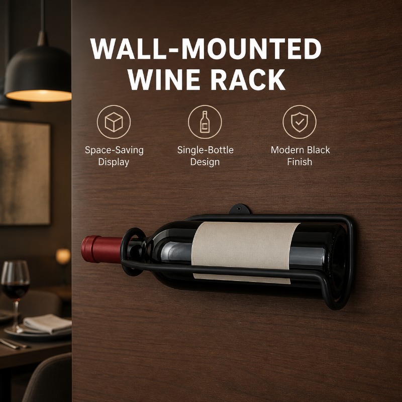 Estante de metal para vinos mo - Wine Beer Holder reseña y precio