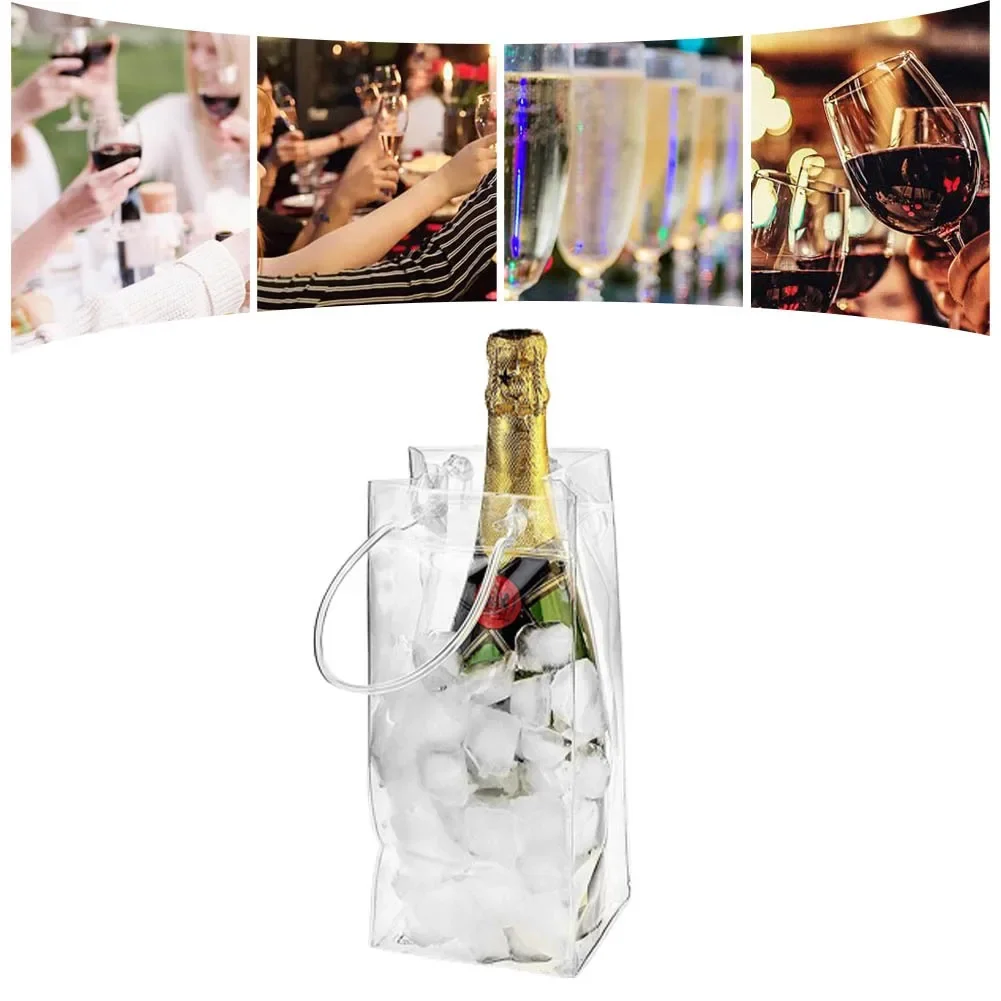 Bolsa de Hielo de PVC a Prueba - Wine Beer Holder reseña y precio
