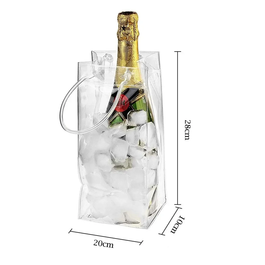 Bolsa de Hielo de PVC a Prueba - Wine Beer Holder reseña y precio