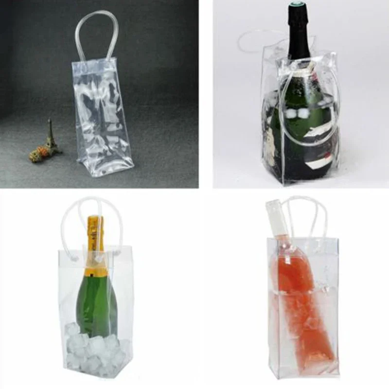 Bolsa de Hielo de PVC a Prueba - Wine Beer Holder reseña y precio