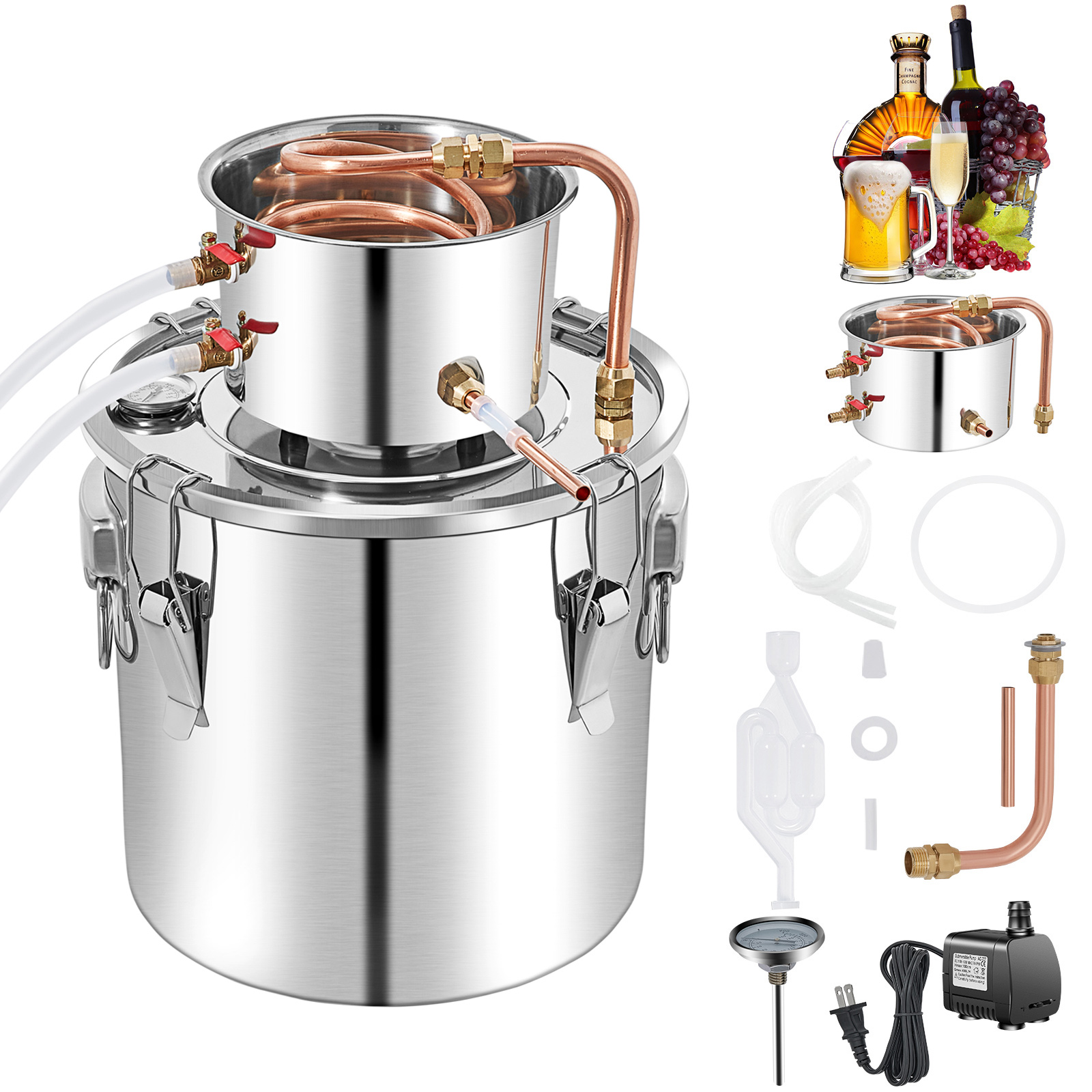 SucceBuy 50L Alcohol Still Des - Wine Beer Liquor reseña y precio
