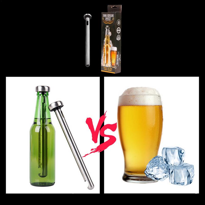 Palo enfriador de cerveza de a - Wine Beer Holder reseña y precio