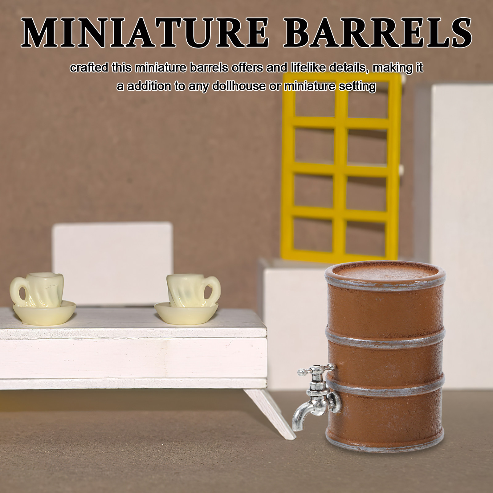 2 Piezas de Mini Barriles de M - Wine Beer House reseña y precio