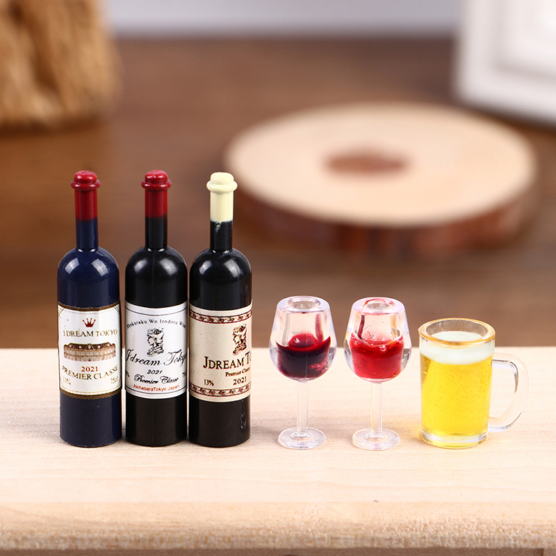 *5 uds., 1:12, miniatura para  - Wine Beer House reseña y precio