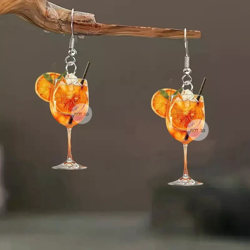 Pendientes de diseño plano 2D  - Beer And Wine Festival reseña y precio