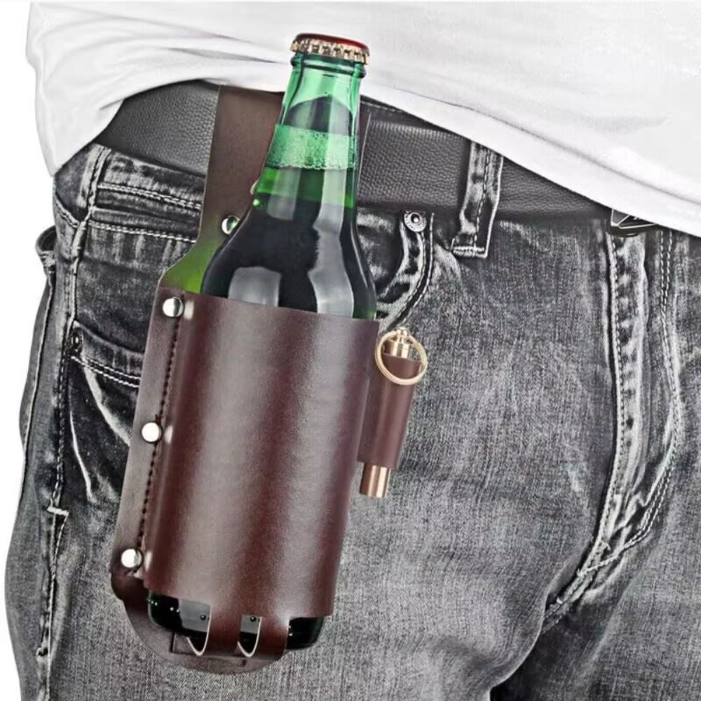 Funda de cintura para botella  - Wine Beer Holder reseña y precio