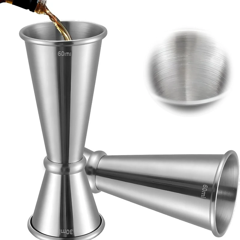 Coctelera de vino de acero ino - Spirit Measure Jigger reseña y precio
