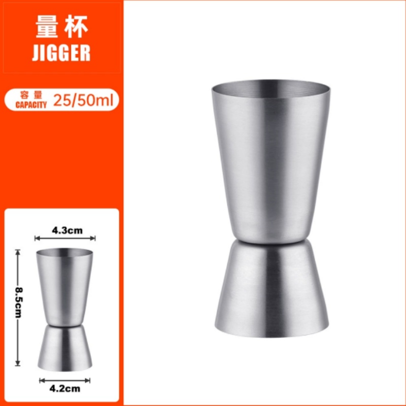 Taza medidora de doble tiro, J - Spirit Measure Jigger reseña y precio