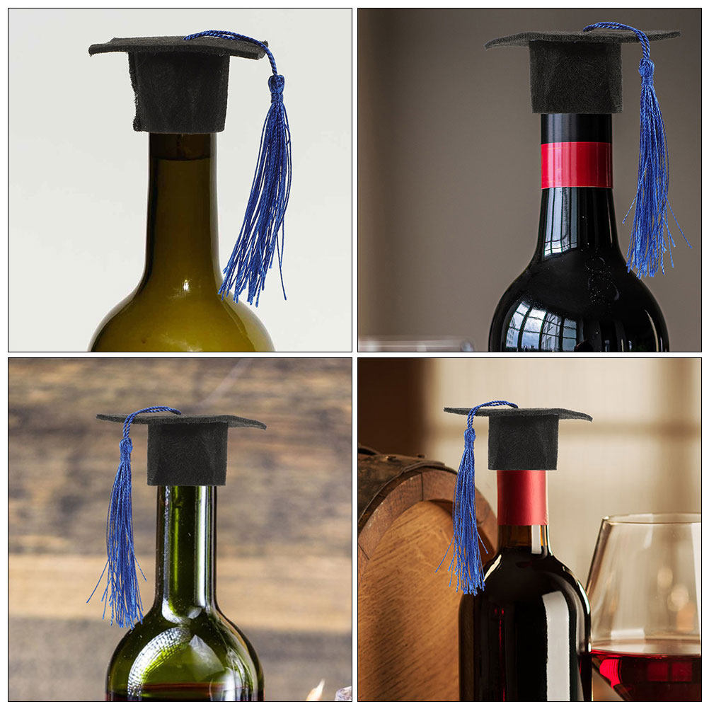 24 piezas de mini gorros de gr - Wine Beer Hat reseña y precio