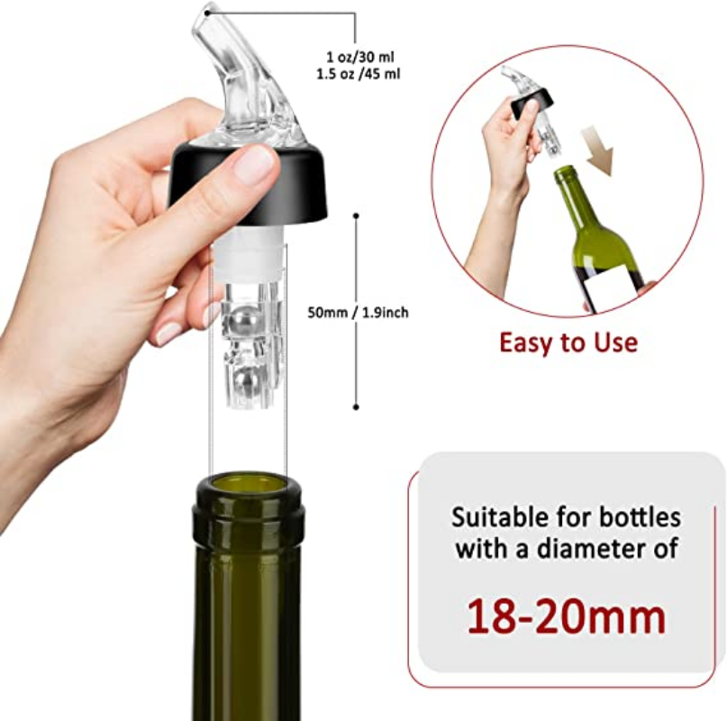 Vertedor de botella medido aut - Spirit Measure Jigger reseña y precio