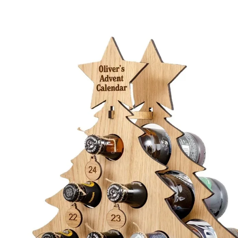 Estante de vino de madera para - Wine Beer Holder reseña y precio